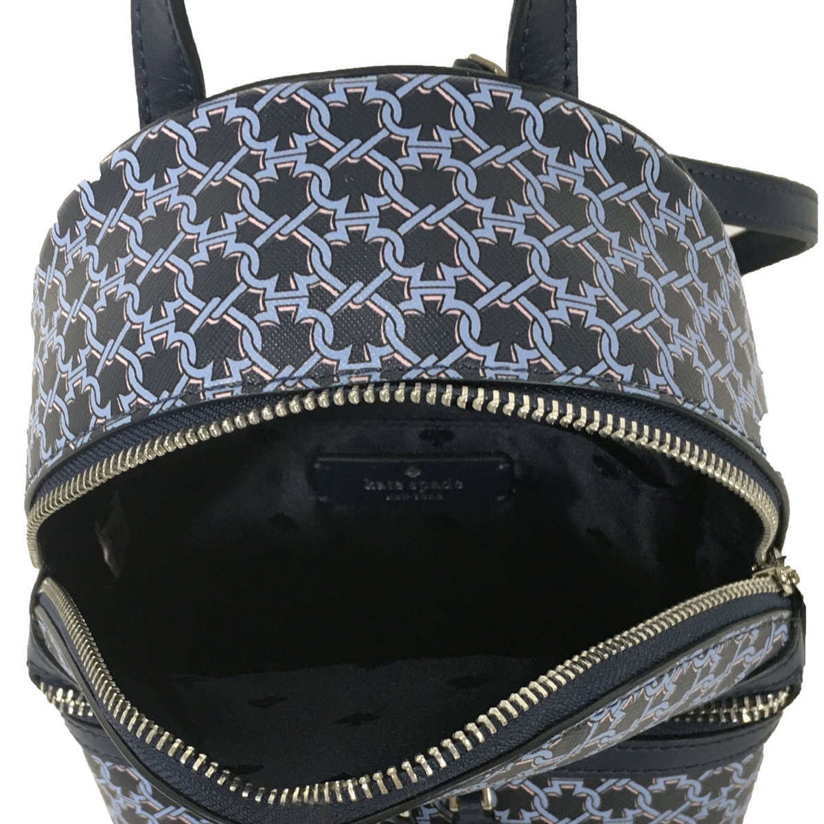 Kate Spade Backpack Handbag Spade Link Mini Backpack (Blue Multi)