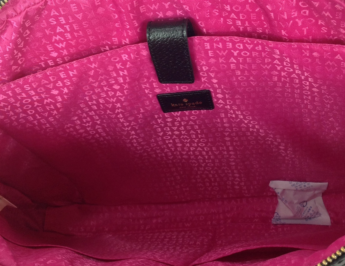 Kate Spade New York Nylon Laptop Bag - Black Handle Bags, Handbags