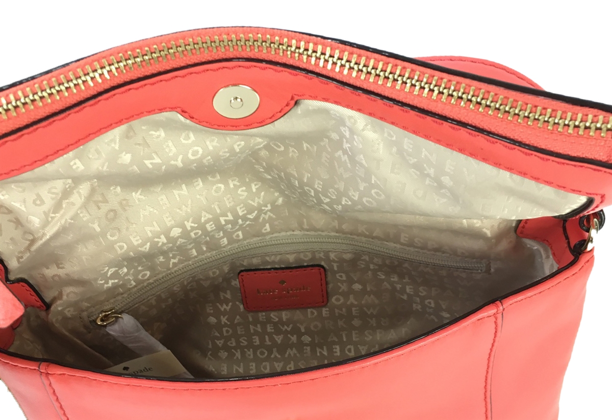 Kate Spade - Red Leather Square Crossbody – Current Boutique