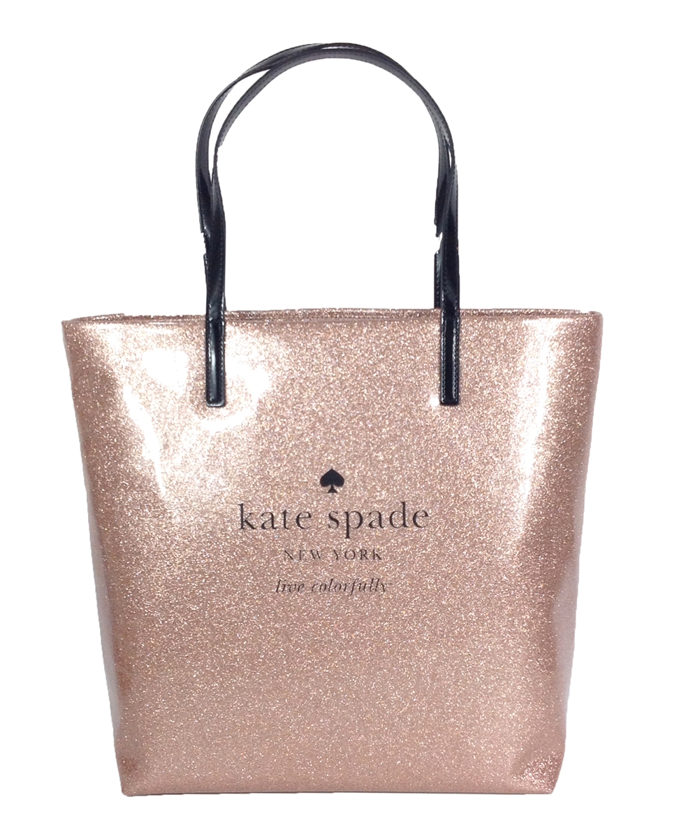 KATE SPADE - Limited Edition - Glitter Purse - Rose Gold | Glitter purse,  Purses, Kate spade