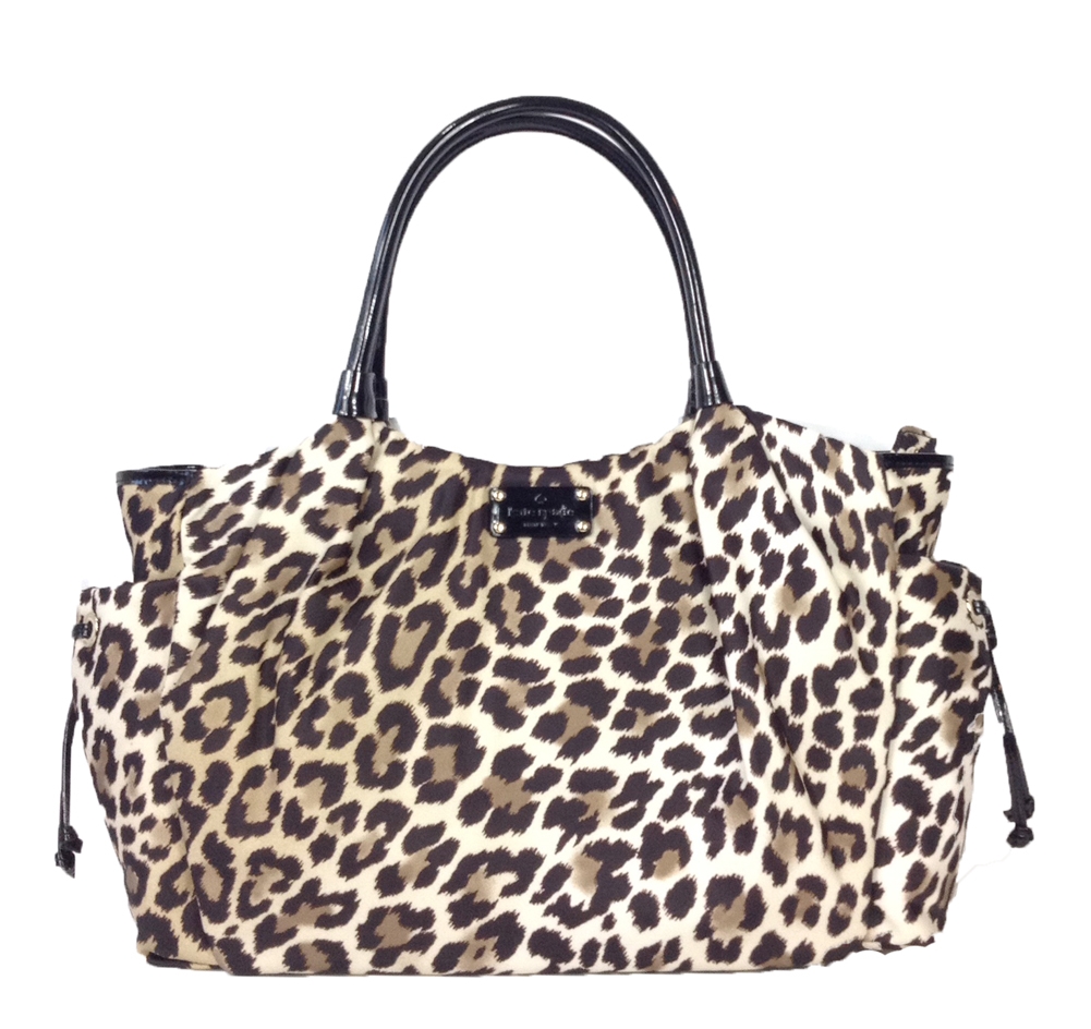 Kate Spade New York Sam Icon Modern Leopard Mini Hobo Bag Wild Chamomile  Multi