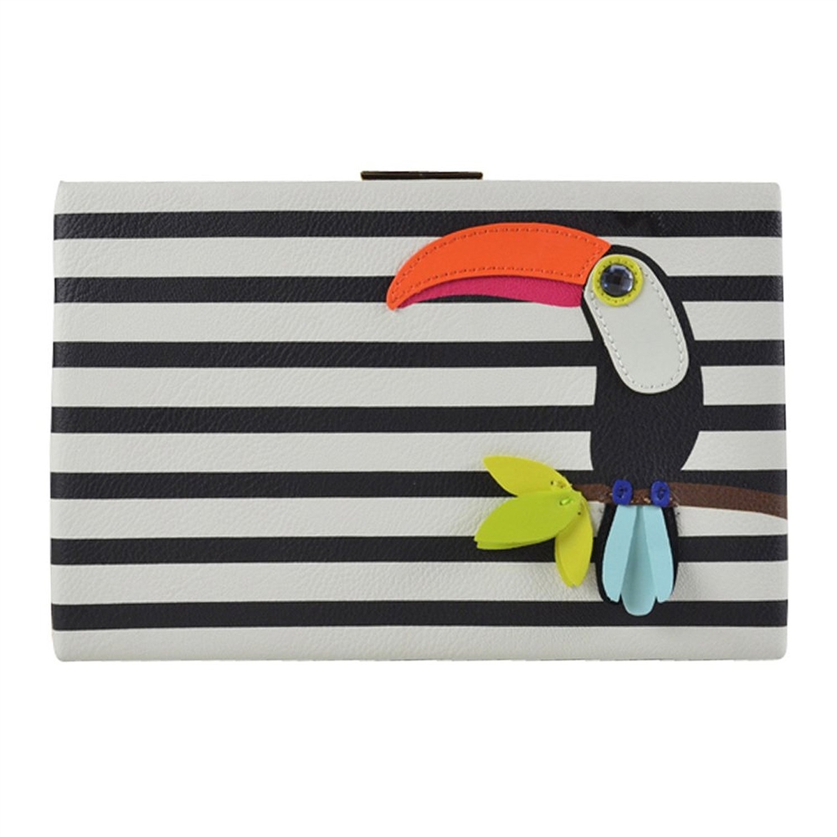 Kate Spade selling Toucan Wallet orange bird