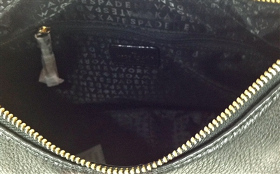 Kate Spade Black Pine Street Finley Leather Shoulder Bag