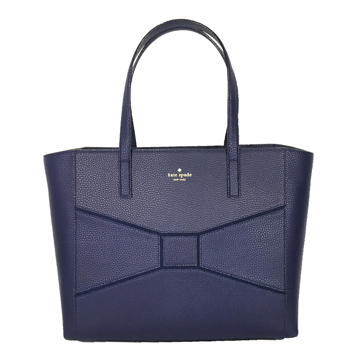 Kate spade discount navy leather tote