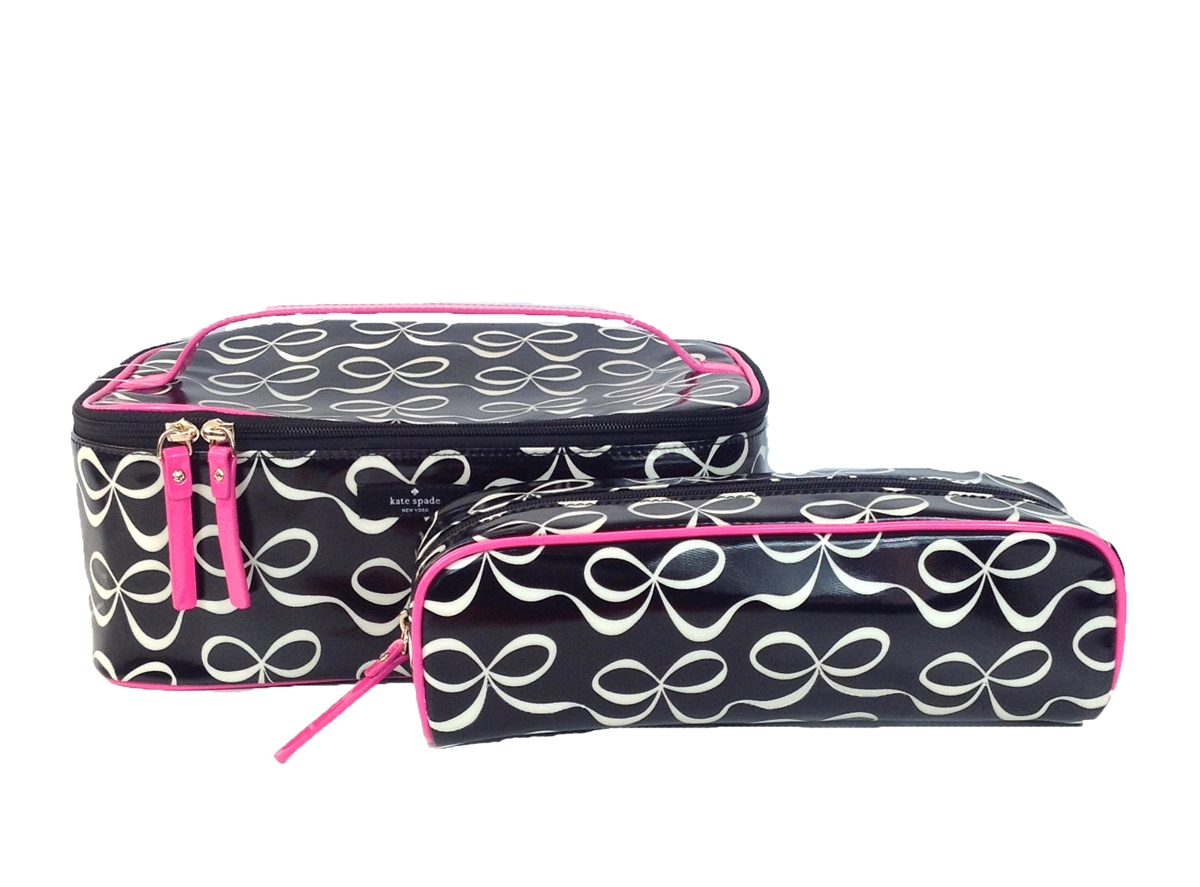 Kate spade cosmetic online bag set