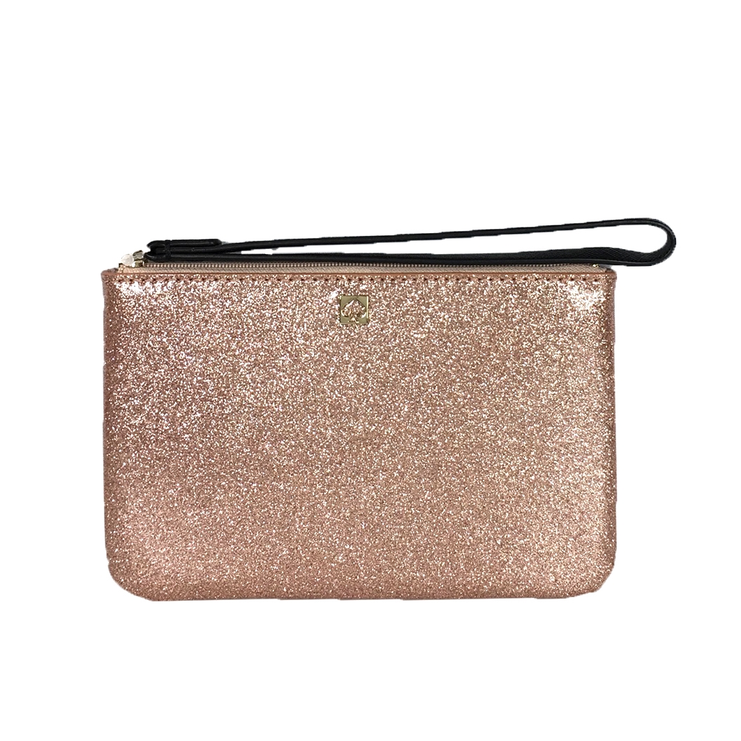 Kate Spade New York Odette Glitter Wallet Clutch deals (Rose Gold)