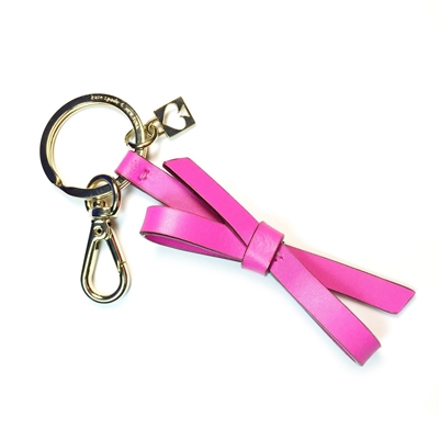 Kate Spade Leather Bow Key Keychain